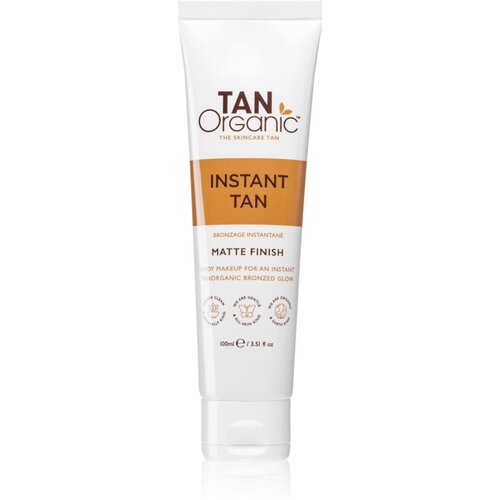 TanOrganic Instant Tan samoporjavitvena krema za telo z mat učinkom 100 ml Slike