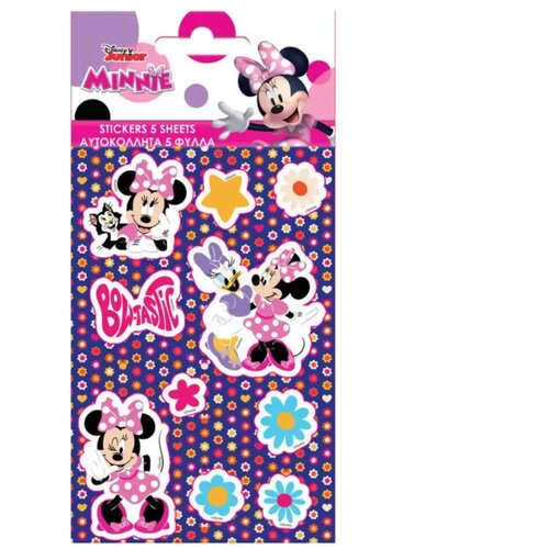 Luna Set samoljepljivih naljepnica Minnie Mouse 8x12cm 5 kom Cijene