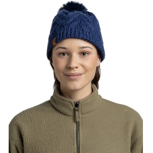 Buff Kape Knitted Fleece Caryn Beanie Modra Slike