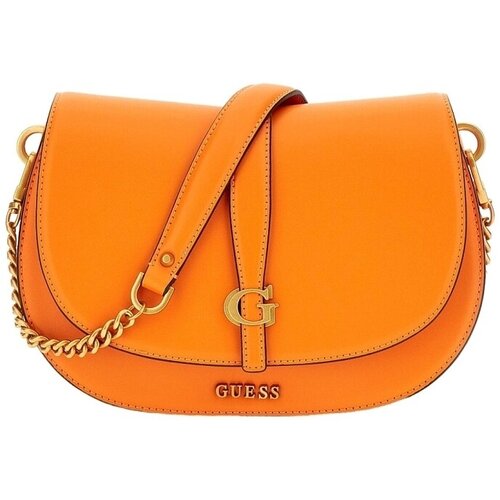 Guess Torbe za čez ramo KUBA TRI CMPT FLAP SHLDR BAG Oranžna Slike