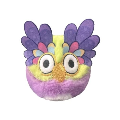 Ty Pli&amp;scaron;ana igračka Loptica Bluey Chattermax 83057, 9 cm, Ljubičasto-žuta Slike