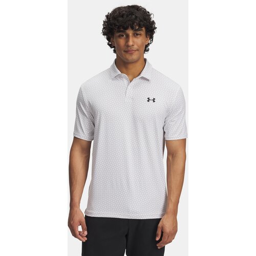 Under Armour Men&amp;#039;s UA T2G Printed Polo-WHT T-Shirt - Men&amp;#039;s Slike