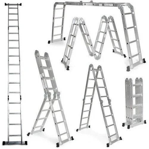 Taberna Zglobne Aluminijumske Merdevine 4x4 - 4,6m TMC ( 19 ) Cene