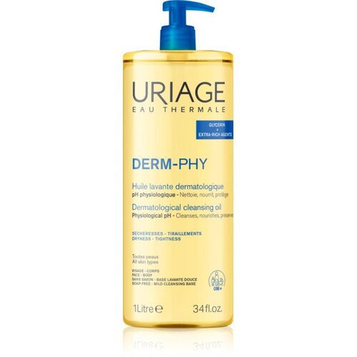 Uriage DERM-PHY Dermatological Cleansing Oil hranjivi gel za tu&amp;scaron;iranje 1000 ml Slike