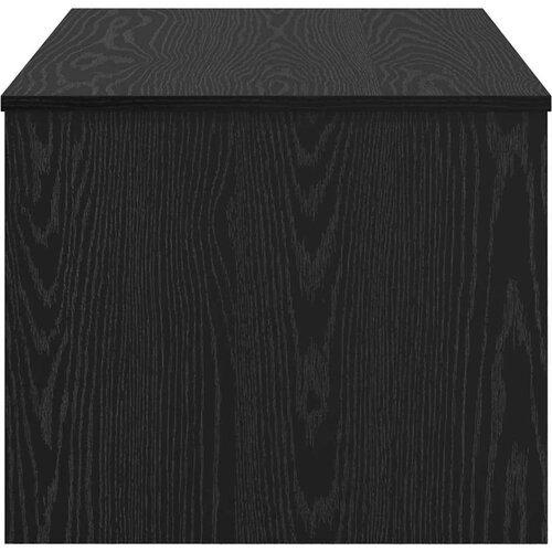 VidaXL Stolić za kavu Crni hrast 80 x 50.5 x 41.5 cm Konstruirano drvo Slike