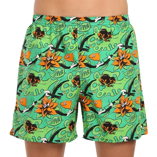 STYX Men's home boxer shorts with pockets tropic