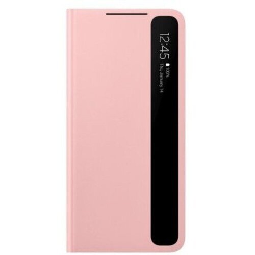 Samsung original torbica clear view ef-zg991cpe za galaxy s21 g991 - roza Cene