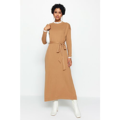 Trendyol Dress - Brown - Shift Slike