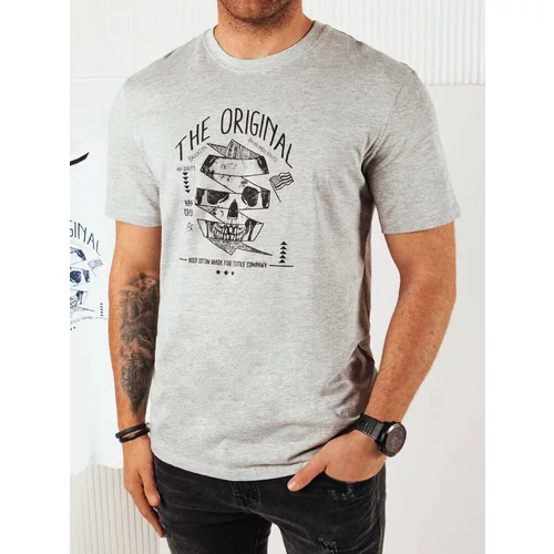 DStreet Men's grey T-shirt with print