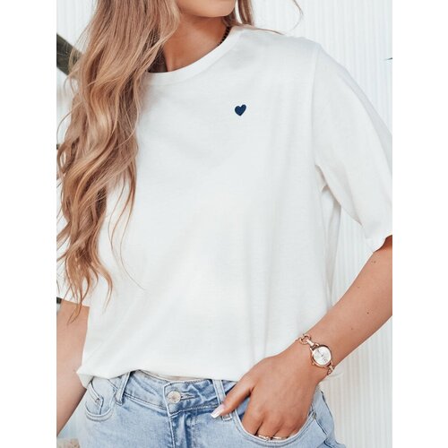 DStreet Women&amp;#039;s T-shirt MILOV ecru Slike