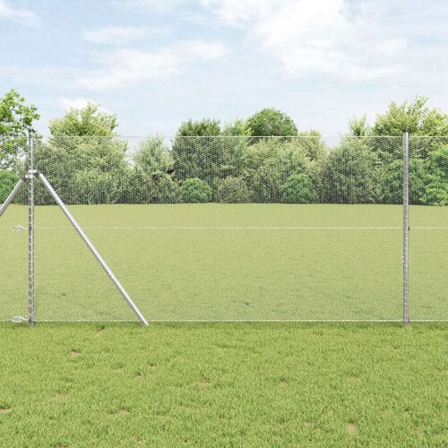  Heksagonalna Ograda 1.4x10 m Pocinčani Čelik Slike