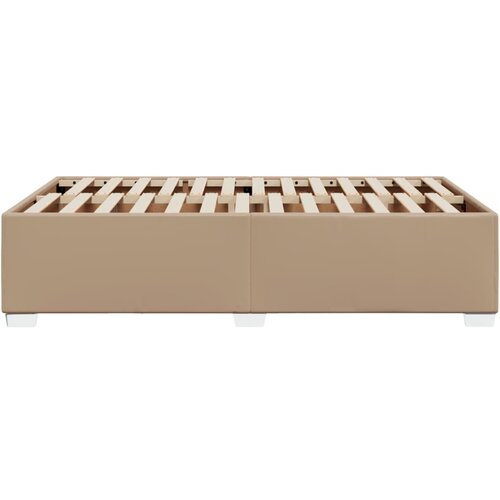  Okvir za krevet boja cappuccina 120x200 cm umjetna koža Slike