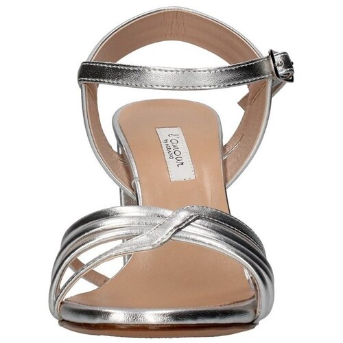 L&amp;#039;amour Sandali &amp;amp; Odprti čevlji 002 Srebrna Slike