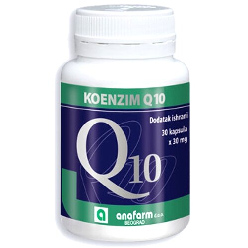 Anafarm koenzim Q10 30 mg 30/1 108283 Cene