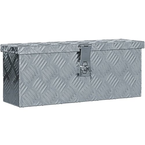  Aluminijska kutija 48 5 x 14 x 20 cm srebrna Slike