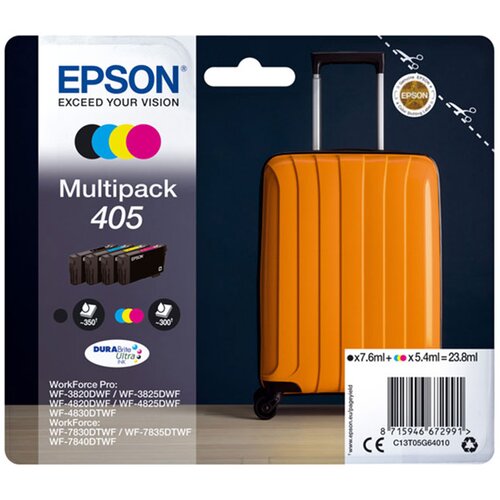 Epson DURABrite Ultra Multipack (4 colors) 405 T 05G6 Cene