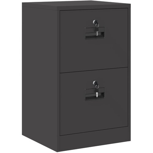 vidaXL za datoteke s ladicama Crna 44 x 50 x 106.5 cm Cijene