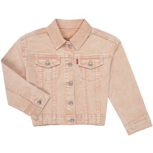 Levi&amp;#039;s COLOR BABY BAGGY TRUCKER Narančasta Slike