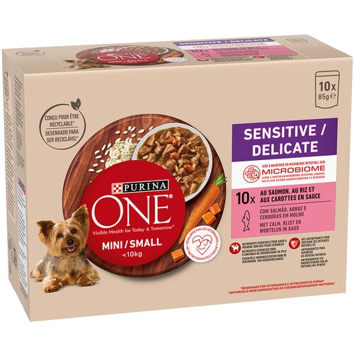 Purina ONE Mini Sensitive-Delicate losos – 20 x 85 g Cijene