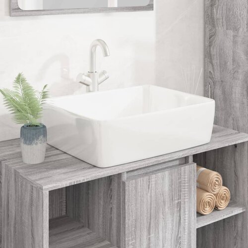vidaXL Umivaonik bijeli 48 x 37 x 13 cm keramički pravokutni Cijene