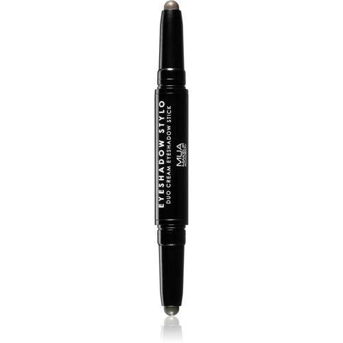 MUA Makeup Academy Cream Duo duo sjenila za oči u olovci nijansa Olive 1,8 g Slike