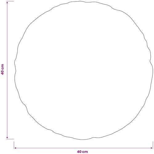  Presvlaka za jastuk 2 kom. HEERLEN Svjetloplava &amp;Oslash; 40 cm Slike