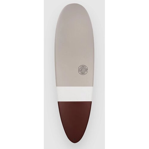 Light Minilog Epoxy Us+Future 6'4 Deska za Surfanje brown / white / grey Cene