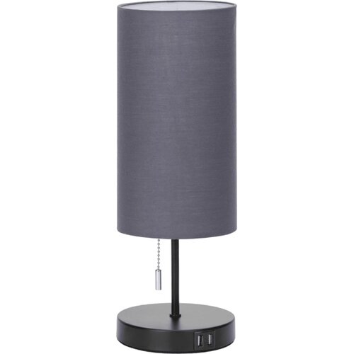 Aigostar Stona lampa sa USB portom 1xE27/40W/230V crna Slike