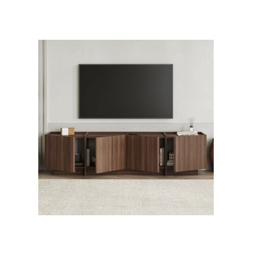 Hanah home TV komoda, 180x46x35cm, smeđa Slike