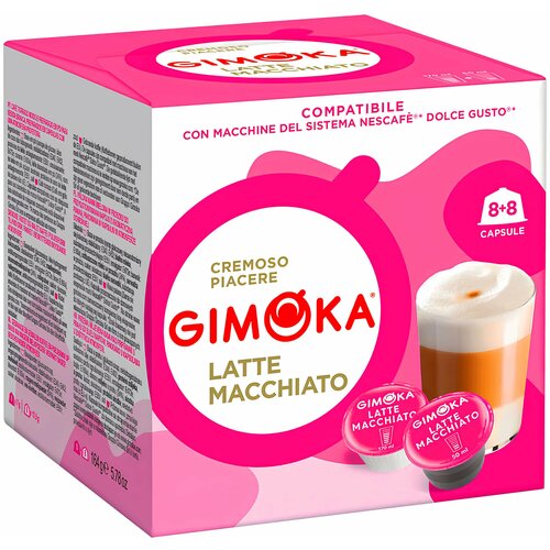 GIMOKA kapsule za dolce gusto latte macchiato 8+8 Slike