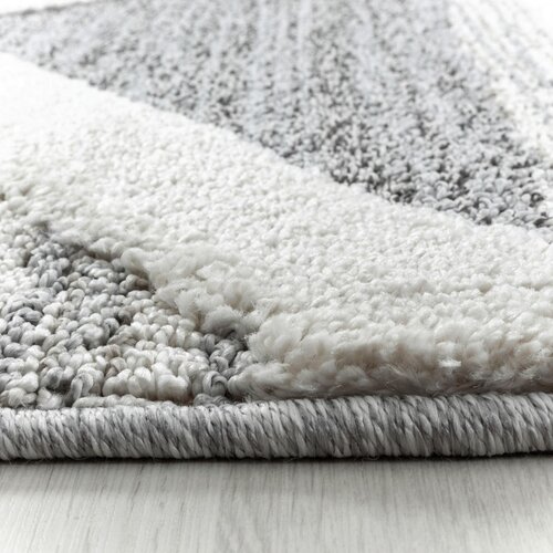 XXXL tkana preproga pisa 4709 grau 160/230 cm tkano siva Slike