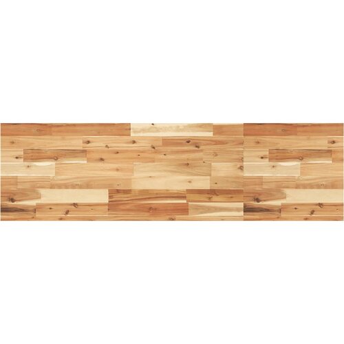 Maison Chic Viseča Polica - Stenska polica 160x40x4 cm oljni premaz trden akacijev les, (21793784) Slike