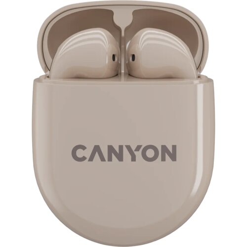 Canyon headset TWS-6 Beige Cene