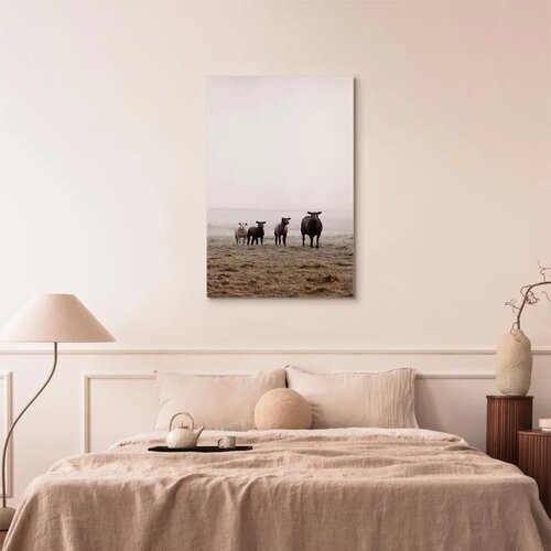  Slika - Friends in the Morning (1 Part) Vertical 40x60 Na talijanskom platnu Slike