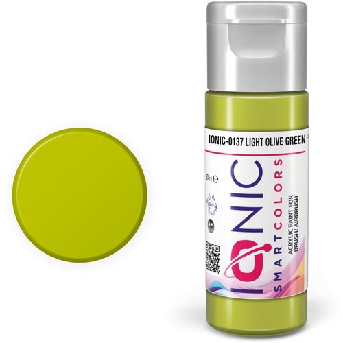 AMMO by MIG Jimenez AMMO Ionic Smart Colors Light Olive Green 20ml | Akrilna Boja za Minijature IONIC-0137 Cene