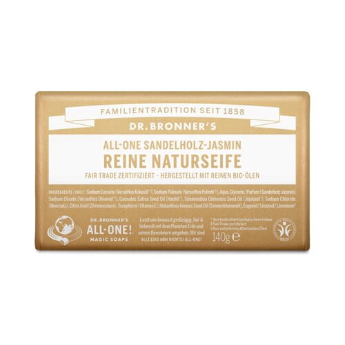 DR. BRONNER'S Trdo milo - sandalovina in jasmin Cene