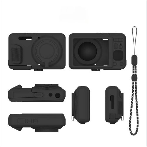 INF Silikonski za&amp;scaron;čitni ovoj za Kodak PIXPRO FZ55, proti udarcem in prahu Black, (5000335653) Slike