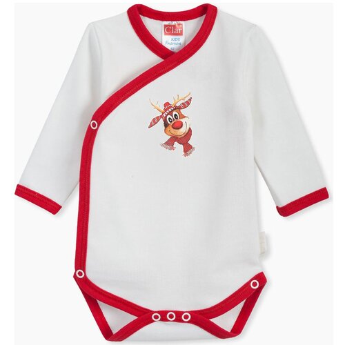 Clar x-mas bodi DR 01838 veseli jelenček U crvena 68 Cijene