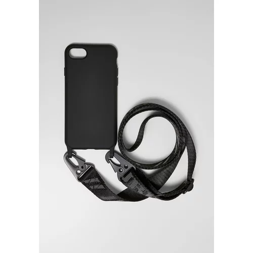 Urban Classics Accessoires Phone Case with Logo Strap I Phone 6/7/8 Black