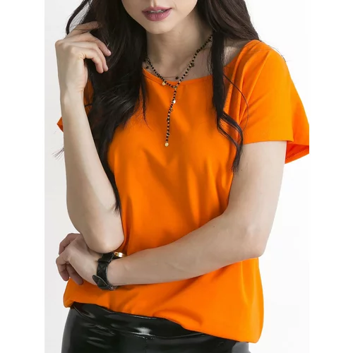 Fashion Hunters Basic orange T-shirt