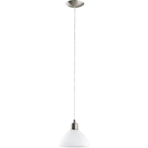 Eglo Brenda visilica/1, e27, nikl-mat/alabaster Slike