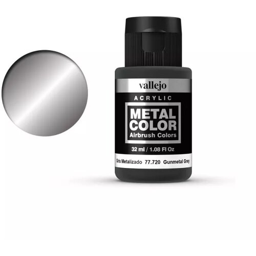 Vallejo Metal Color 720 Gunmetal Grey - 32 ml Cene