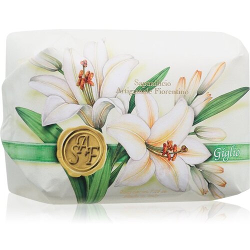 Saponificio Artigianale Fiorentino Lily Perfumed Soap naravno trdo milo 200 g Cene