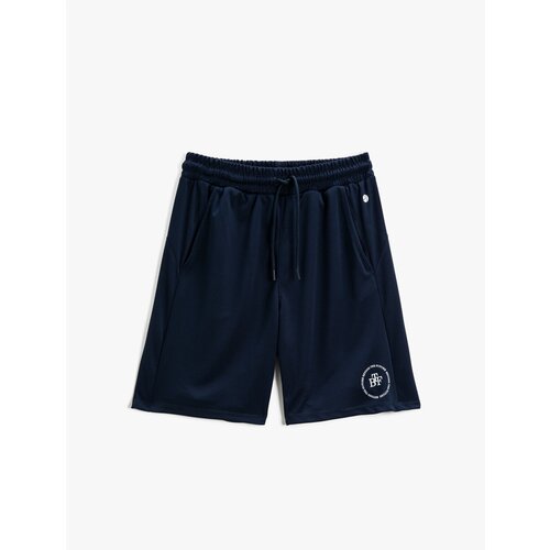 Koton Shorts - Navy blue - Normal Waist Slike