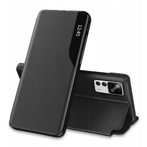  Etui/ovitek s prednjim okencem za Xiaomi 12T (Pro) | Črn Cene