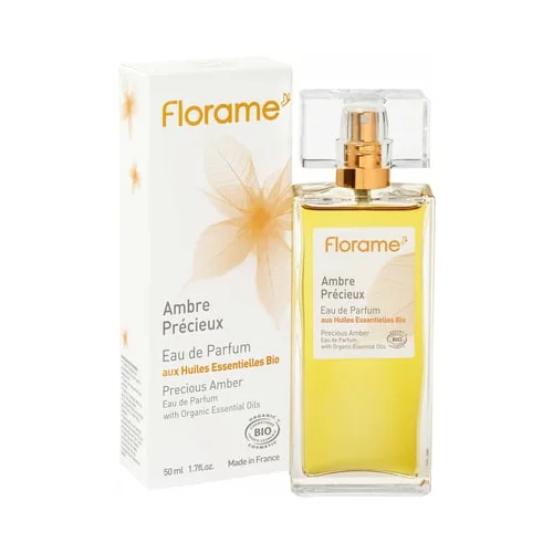 Florame eau de parfum ambre Précieux (dragocena ambra)