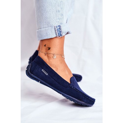 EVENTO PE1 Women's Mocassins Navy Blue Suede Morreno Cijene