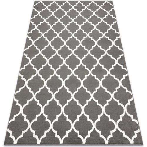 RugsX Preproge Preproga BCF Morad TRELIS Maroška detelja - 160x220 cm Črna Cene