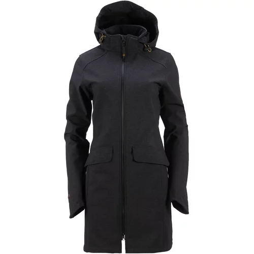 GTS - Women's 3L softshell parka with hood - Carbon
