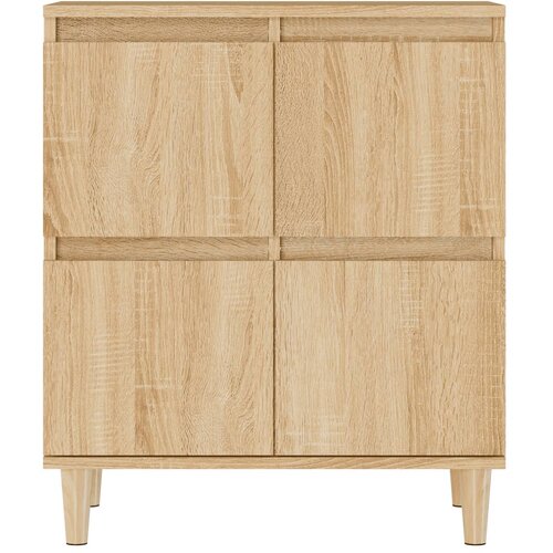  Komoda 2 kom boja hrasta sonome 60x35x70 cm konstruirano drvo Slike